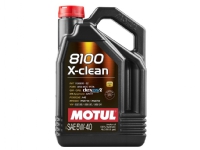 Engine Oil Motul 8100X-Clean 5W40 4L Bilpleie & Bilutstyr - Utvendig utstyr - Olje og kjemi - Motorolje Bil & MC