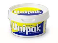 UNIPAK Packningssalva 360 tätar tillsammans med packningsgarn gängade skarvar på installationer för varmvatten och uppvärmning