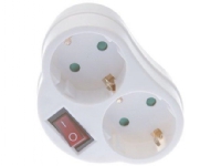 Okko 2Way Plug Socket With Switch Kf-Zb-01/02