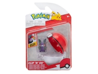 Pokémon Clip 'N Go Hangry Morpeko & Poké Ball