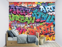Graffiti tapet 243 x 203 cm (2022 model)