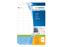 Bilde av Herma Premium - Papir - Matt - Permanent Selv-adhesiv - Hvit - 38.1 X 21.2 Mm 650 Etikett(er) (10 Ark X 65) Laminerte Etiketter