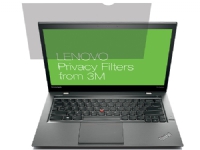 Lenovo - Notebookpersonvernsfilter - avtakbar - klebemiddel - 14 - for ThinkPad T14 Gen 3 21AH X1 Carbon Gen 10 21CB, 21CC X1 Carbon Gen 9 20XW, 20XX PC tilbehør - Skjermer og Tilbehør - Øvrig tilbehør