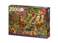 Premium Collection Magic Forest at Sunset 2000 pcs 2000 styck Flora och fauna 12 År