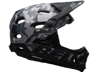 Bilde av Bell Full Face Helmet Bell Super Dh Mips Spherical Matte Gloss Black Camo Size M (55-59 Cm) (new)