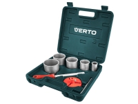 Verto 60H900, Sett, Murstein, Betong, Flis, Grønn, Oransje, Rustfritt stål, Tungsten Carbide Coated (TCC), Sekskanttange, 5,5 cm