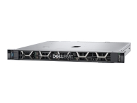 Dell PowerEdge R350 - Server - rackmonterbar - 1U - 1-veis - 1 x Xeon E-2314 / 2.8 GHz - RAM 16 GB - SAS - hot-swap 2.5 brønn(er) - HDD 600 GB - Matrox G200 - Gigabit Ethernet - uten OS - monitor: ingen - svart - BTP - med 3 Years Basic Onsite Servere