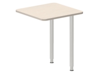 Skrivebord, tilbyg DNA Birk 1200x600 mm I-ben Hvid interiørdesign - Stoler & underlag - Tilbehør