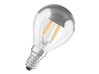 OSRAM LED STAR – LED-glödlampa med filament – form: P45 – klar finish – E14 – 4 W (motsvarande 31 W) – klass F – varmt vitt ljus – 2700 K