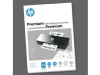 HP Premium - 250 mikron - 50-pakning - blank - klar - A4 (216 x 303 mm) Kontormaskiner - Kontormaskiner - Laminering - Lamineringslommer