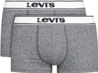 Bilde av Levi`s Trunk Boxershorts For Menn 2 Par 37149-0388 Grå Størrelse M