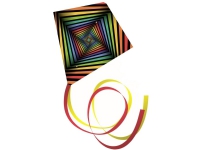 Günther Flugspiele Drage Square Spændvidde 700 mm Vind Strength Fitness 4 - 9 bft