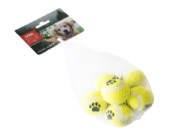 Tennisballer, hund, 4,5cm, 6 stk Kjæledyr - Hund - Leketøy & Aktivering