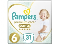 Pampers Bleier Bukser Premium Care 6, 15+ kg, 31 stk.