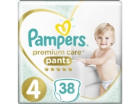 Pampers Bleier Bukser Premium Care 4, 9-15 kg, 38 stk.