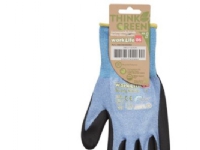 Think Green handske storlek 8 – Stark nitril tillverkad av återvunna plastflaskor