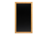 Securit 56 x 100cm Lacquered Finish Long Wall Chalk Board - Teak, 560 x 1000 mm, Melamine, Metall, Harpiks, Tre, Svart, Tre Barn & Bolig - Bartilbehør - Menytavler