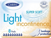 Cairn CARIN_Light Incontinence Supermyke inkontinensbeskyttere 8 stk