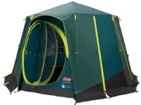 Coleman Octagon, Camping, Hard ramme, 8 person(er), 15,7 m², 20,6 kg, Grønn, Gult Utendørs - Camping - Telt
