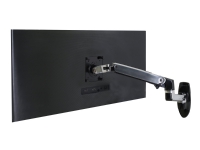 Ergotron LX - Monteringssett (veggmontering, skjermarm) - for LCD-skjerm - aluminium - polert aluminium - skjermstørrelse: inntil 34 TV, Lyd & Bilde - Monteringsfester - Vegg