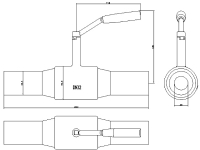 Danfoss 065N0115, 1 stykker Rørlegger artikler - Ventiler & Stopkraner - Kulekraner