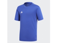 Bilde av Adidas Core 18 Training Jersey, T-skjorte, Barn, Unisex, Blå, Hvit, Korte Ermer, Polyester