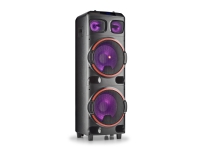 Partyspeaker Wilddub2 800W usb BT TWS Mic-in