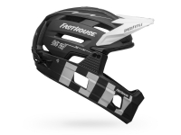 Bell Helmets Super Air R Spherical, Heldekkende hjelm, Innformet, Hjelmvisir, Matt