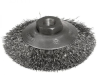Szczotpol hjulbørste konisk bølgetråd 115 mm gevind M14