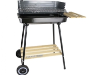 MASTER REKTANGULÆR GRILL MED SIDEHYLLE MG905 Hagen - Grille - Elektrisk grill