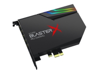 Creative Sound BlasterX AE-5 Plus - Lydkort - 32-bit - 384 kHz - 122 dB SNR - 5.1 - PCIe - Sound Core3D PC-Komponenter - Lydkort