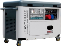 KÖNNER &  SÖHNEN GENERATOR DIESEL 7,0 kW 230/400 V KS 9300DE-1/3 ATSR SUPER S (EURO V)