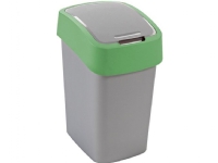 Curver Pacific Flip avfallsbeholder for sortering, tilting, 10L, grønn (CUR000227) Kjøkkenutstyr - Husholdningstilbehør - Søppelsortering