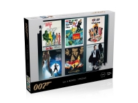 Winning Moves Puzzle James Bond 007 Actor Debut 1000 elementów Leker - Spill - Gåter