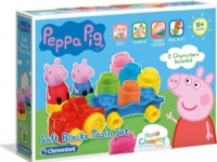 Clementoni Soft Clemmy Playset Peppa Pig, 1,2 år, Peppa Pig Utendørs lek - Lek i hagen - Leketøy i hagen