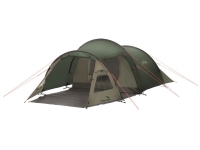 Easy Camp Spirit 300, Camping, Tunell Telt, 3 person(er), Bakkdekke, 4,5 kg, Grønn Utendørs - Camping - Telt