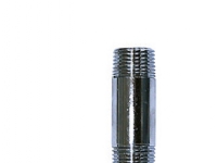 nippelrør 1/2-100 mm – forkromet messing