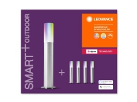 LEDVANCE SMART+ – Trädgårdsbelysning – LED – 8.5 W – RGBW-lampa – 2000-6500 K – grå (paket om 5)