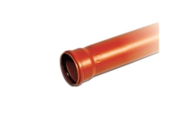 PVC-kloakrør 110x3000mm SN4 - flerlagsrør, EN13476-2. Ostendorf Rørlegger artikler - Kloakkrør - Avløpsrør