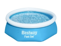 Bestway Fast Set™ Pool Set - 2.44m x 61cm 1.880 L Hagen - Basseng & vannlek - Bassenger og svømmebasseng
