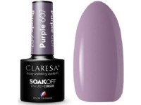 Claresa Claresa Soak Off UV/LED Purple hybrid varnish 607 5g | Sminke - Negler