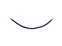 Securit® Classic Gold fløjlsreb blå med kliklås i rustfrit stål Barn & Bolig - Bartilbehør - Menyer