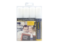 Securit® original kridtmarker sæt med fire i forskellige farver