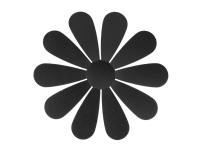 Securit® 3D Blomst-tavle sæt i sort interiørdesign - Tavler og skjermer - Oppslagstavler
