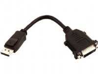 PNY – Bildskärmsadapter – enkel länk – DisplayPort (hane) till DVI-D (hona)