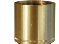 haneforlænger 3/4x25mm - 3/4x25 mm rå messing