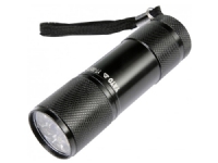 Bilde av Yato Flashlight 9 Led Aluminum Flashlight Black - Yt-08570