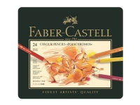 Faber-Castell Polychromos – Färgpenna – blandade färger – 3.8 mm (paket om 24)