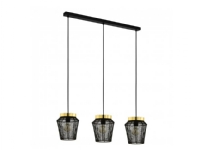 EGLO ESCANDIDOS long table pendant black/gold