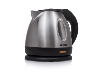 Tristar WK-1325, 1,2 l, 850 W, Sort, Rustfritt stål, Rustfritt stål, Vannivåindikator, Trådløs